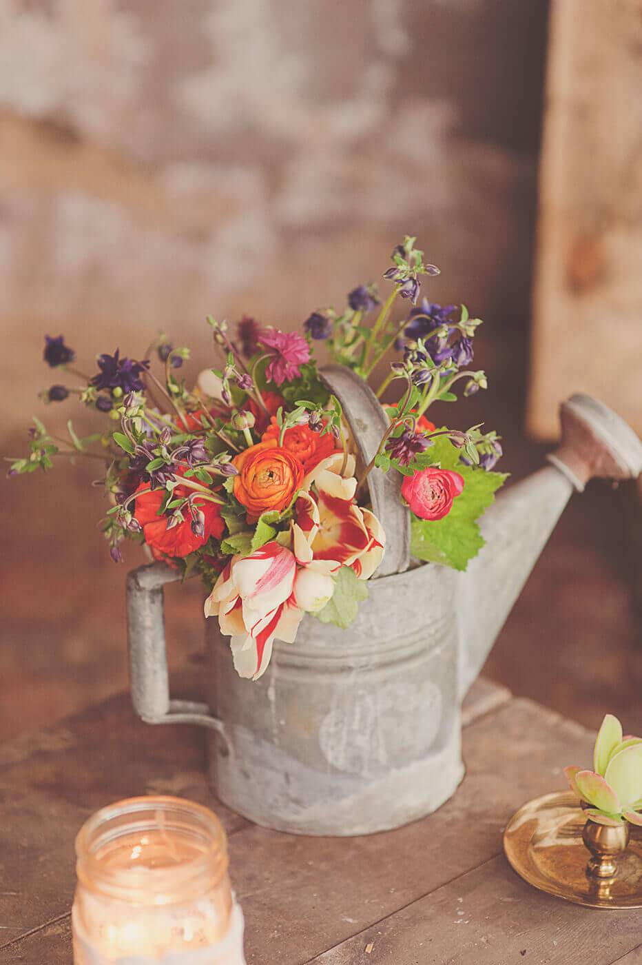 Pretty Vintage Garden Decor