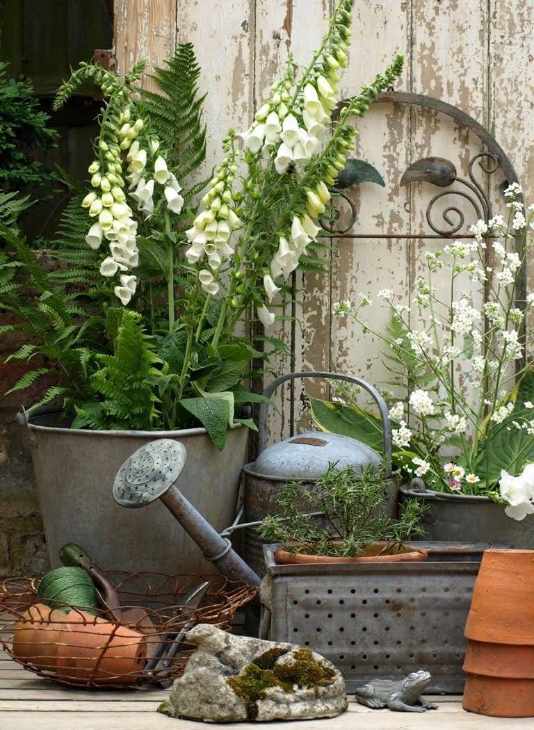 Stunning Shabby Chic Vintage Garden Decor