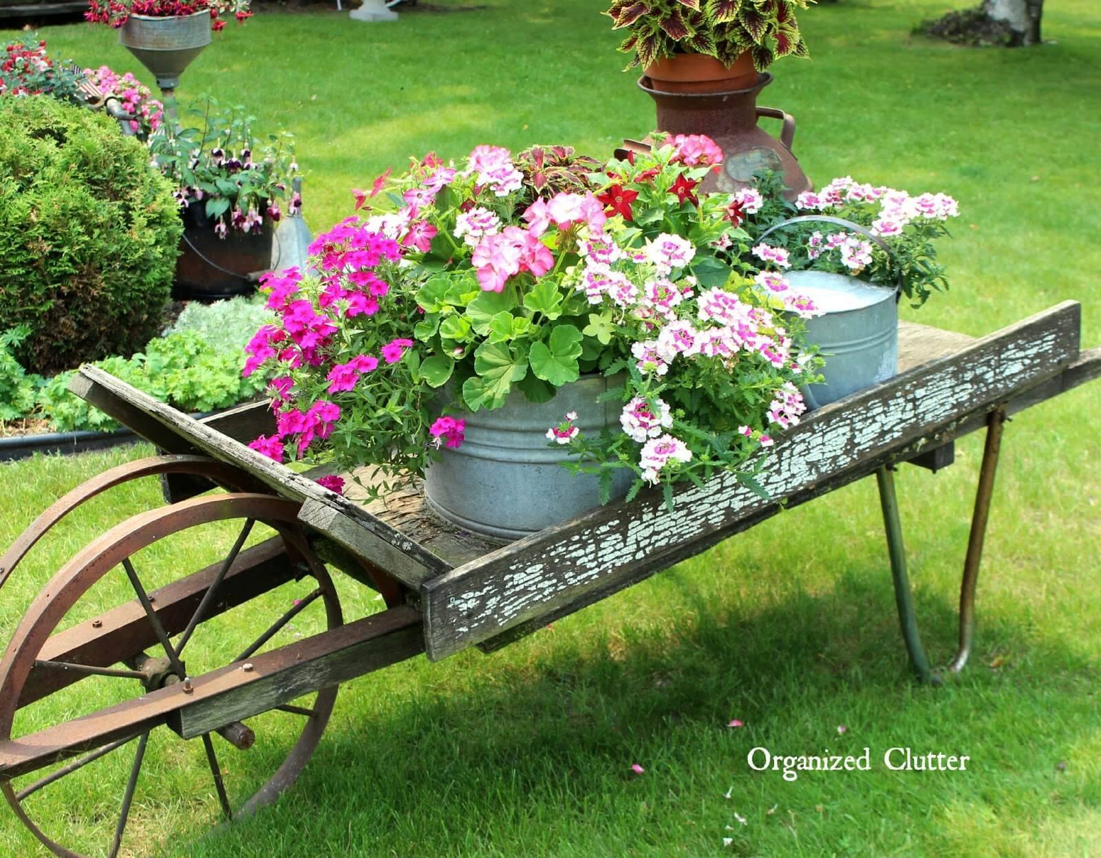 Simple Diy Vintage And Rustic Garden Decor Ideas