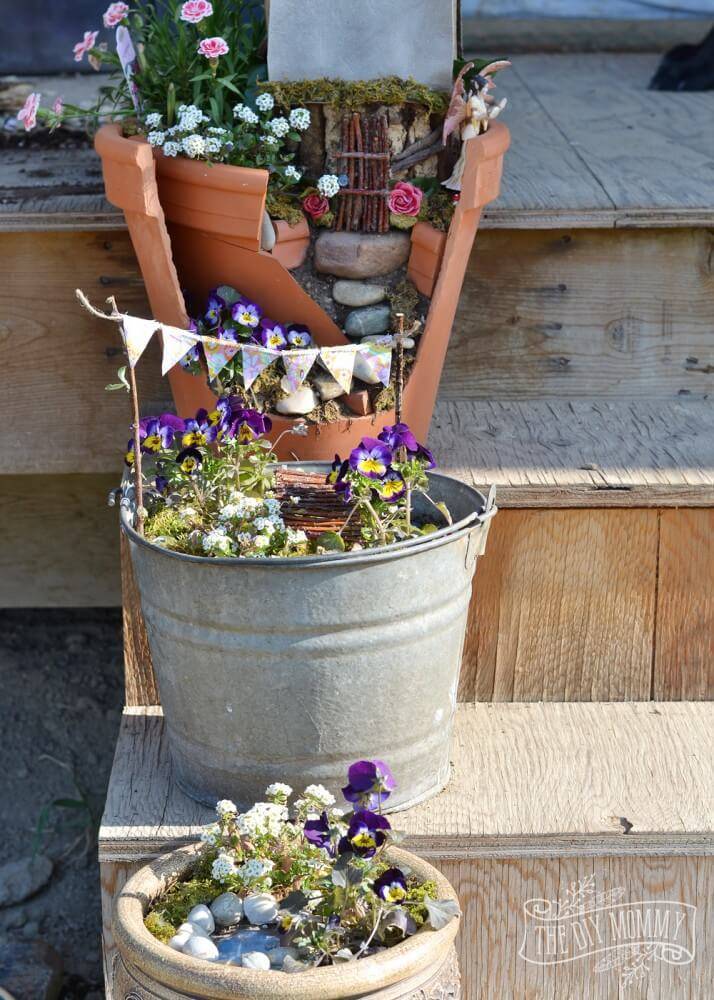 Charming Vintage Garden Decor Ideas