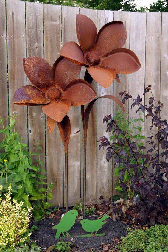 Creative Diy Rusted Metal Projects