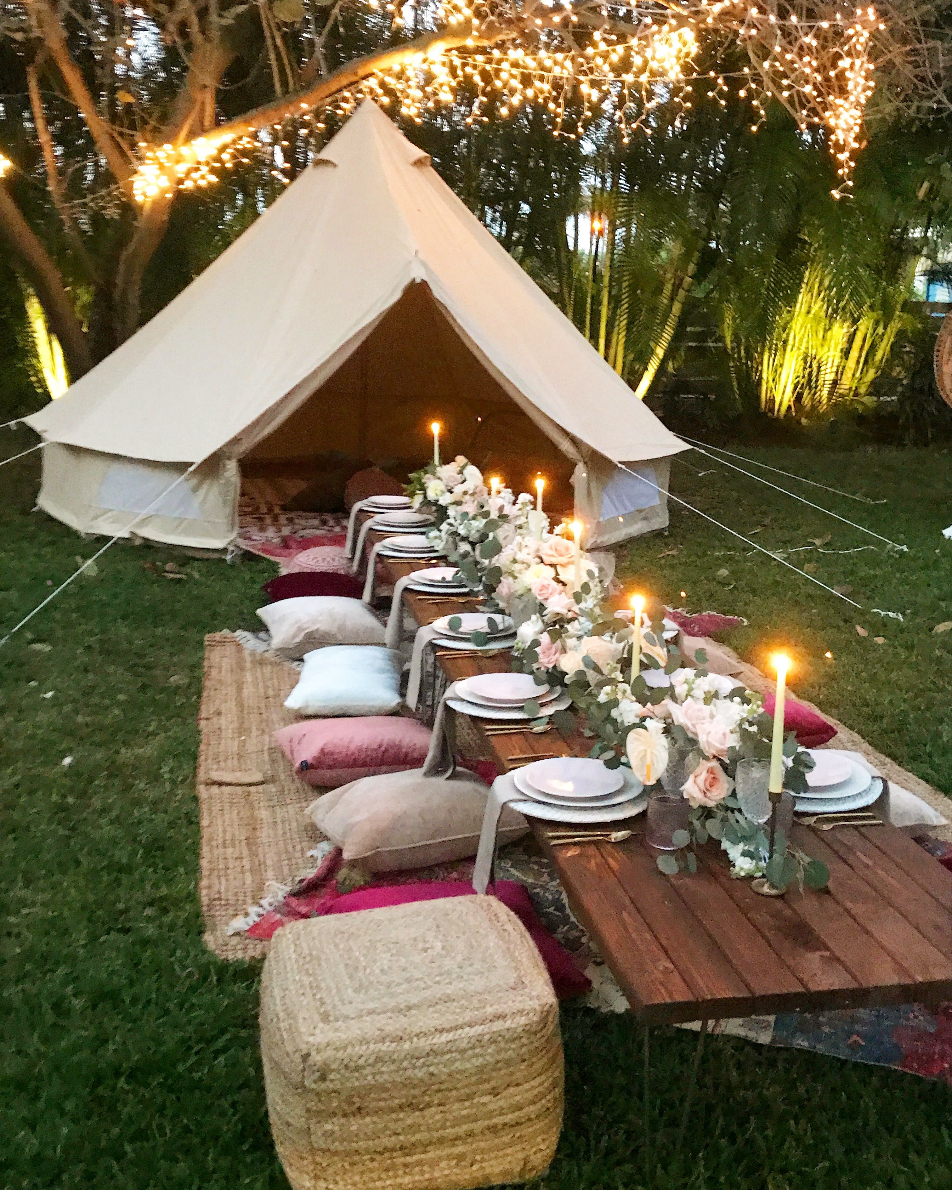 An Outdoor Birthday Party