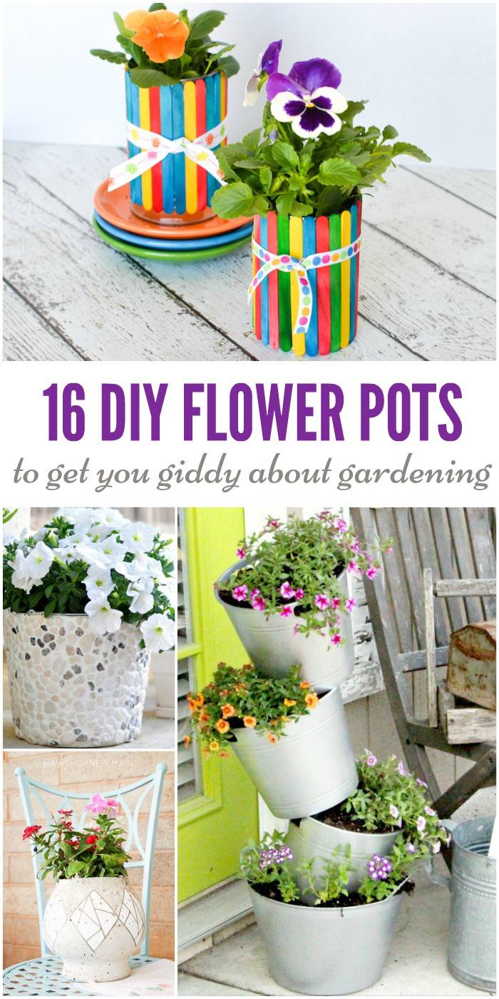 Diy Easy Flower Pot Painting Ideas