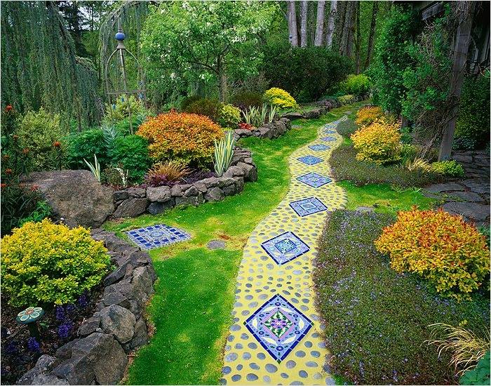 Whimsical Garden Paths