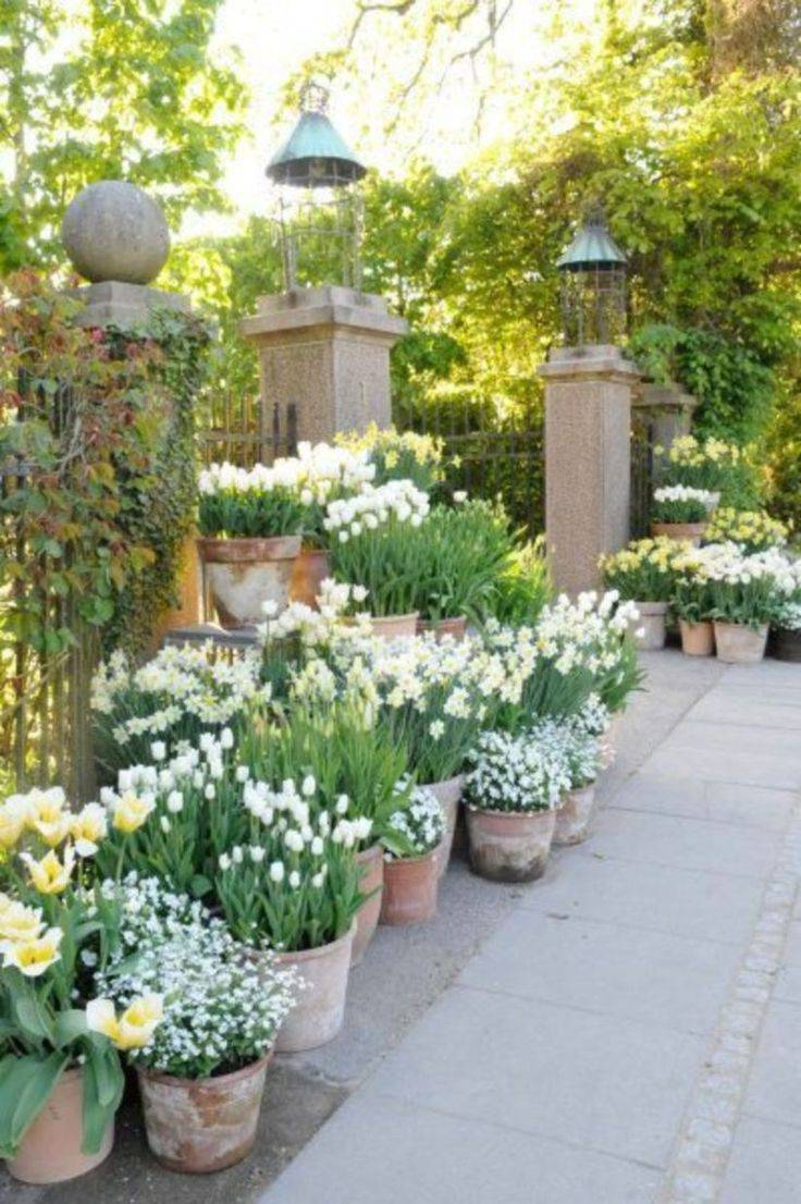 Amazing Ideas French Country Garden Decor