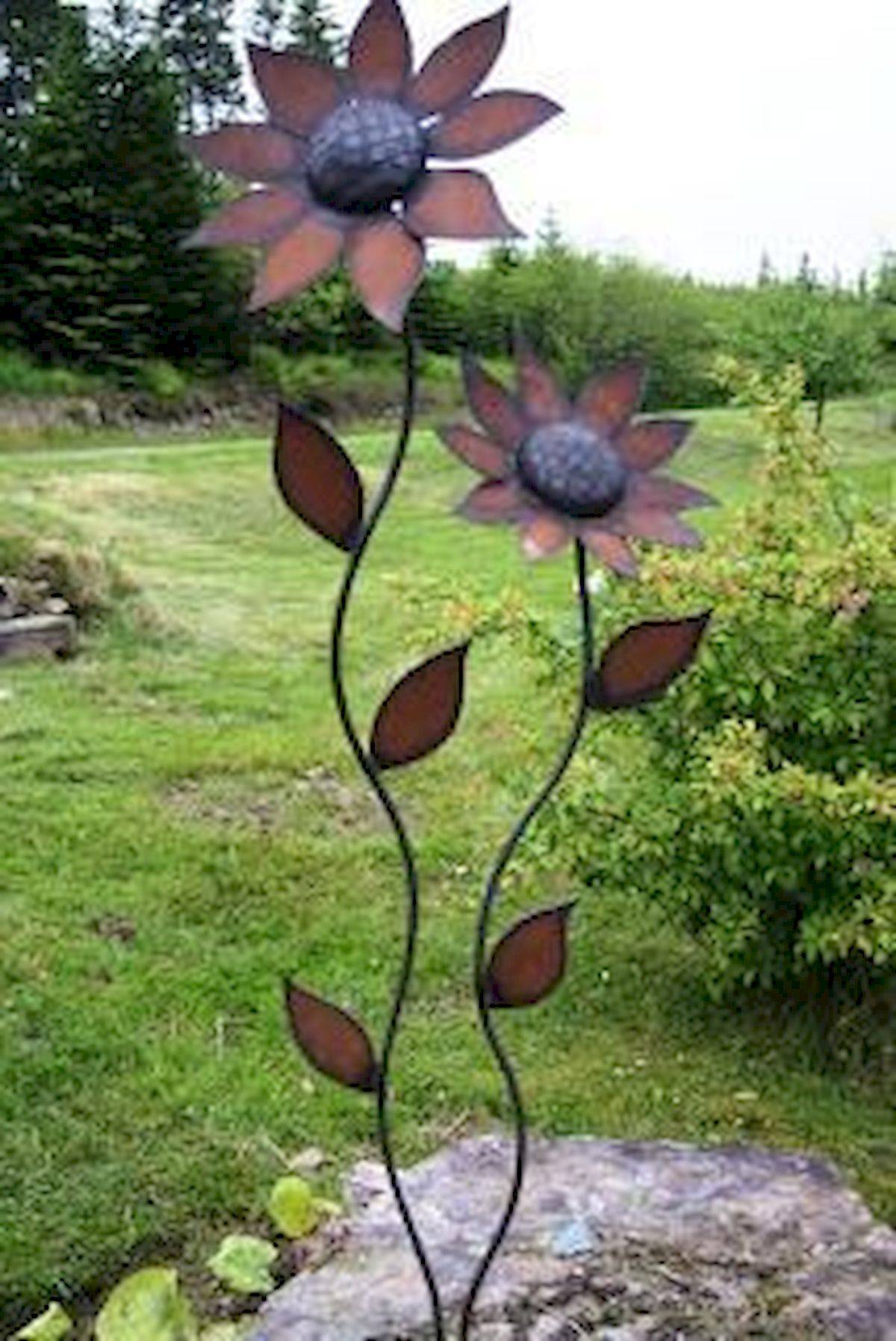 Awesome Metal Garden Art Design Ideas