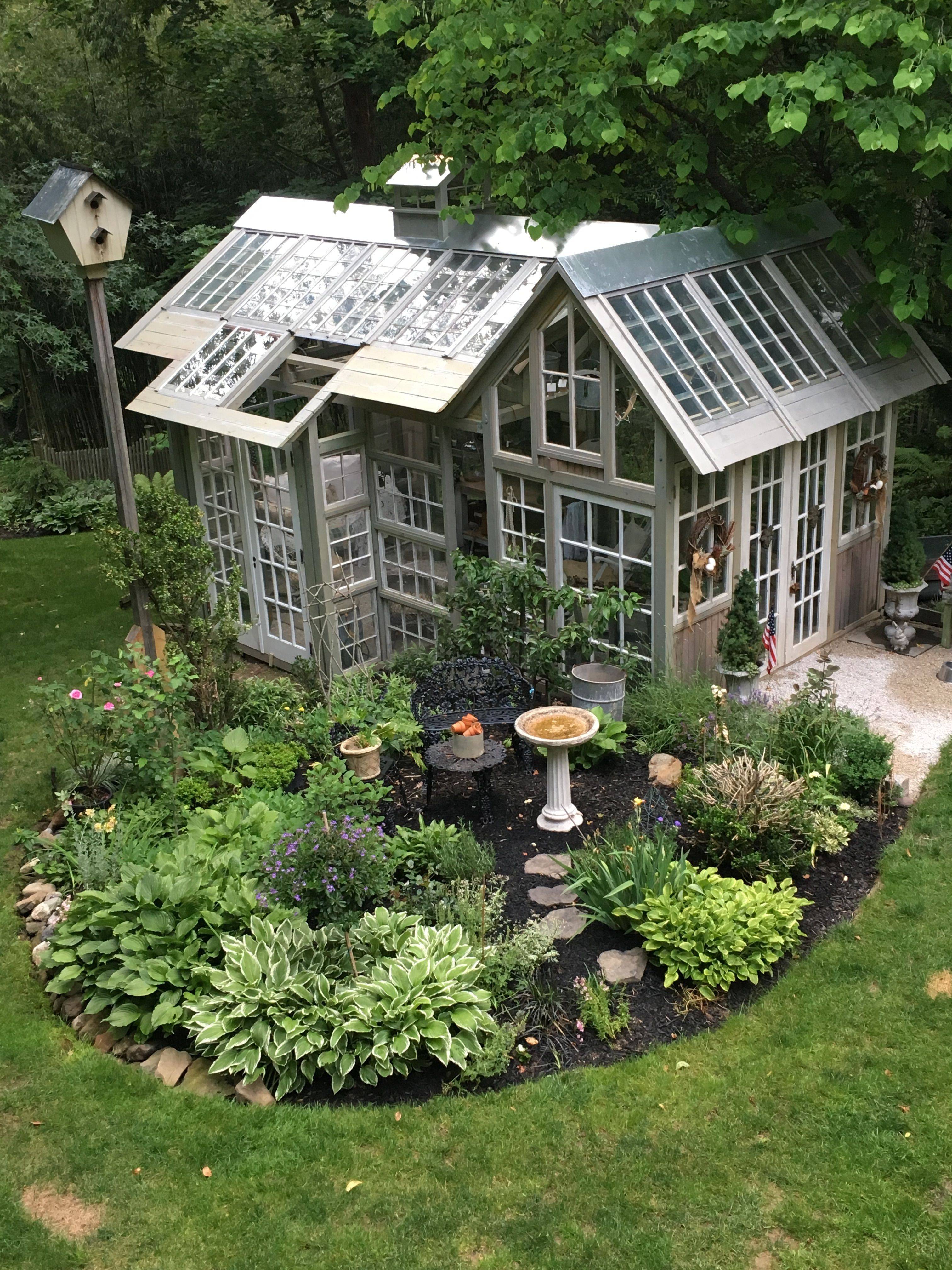 Backyard Vegetable Garden Greenhouse