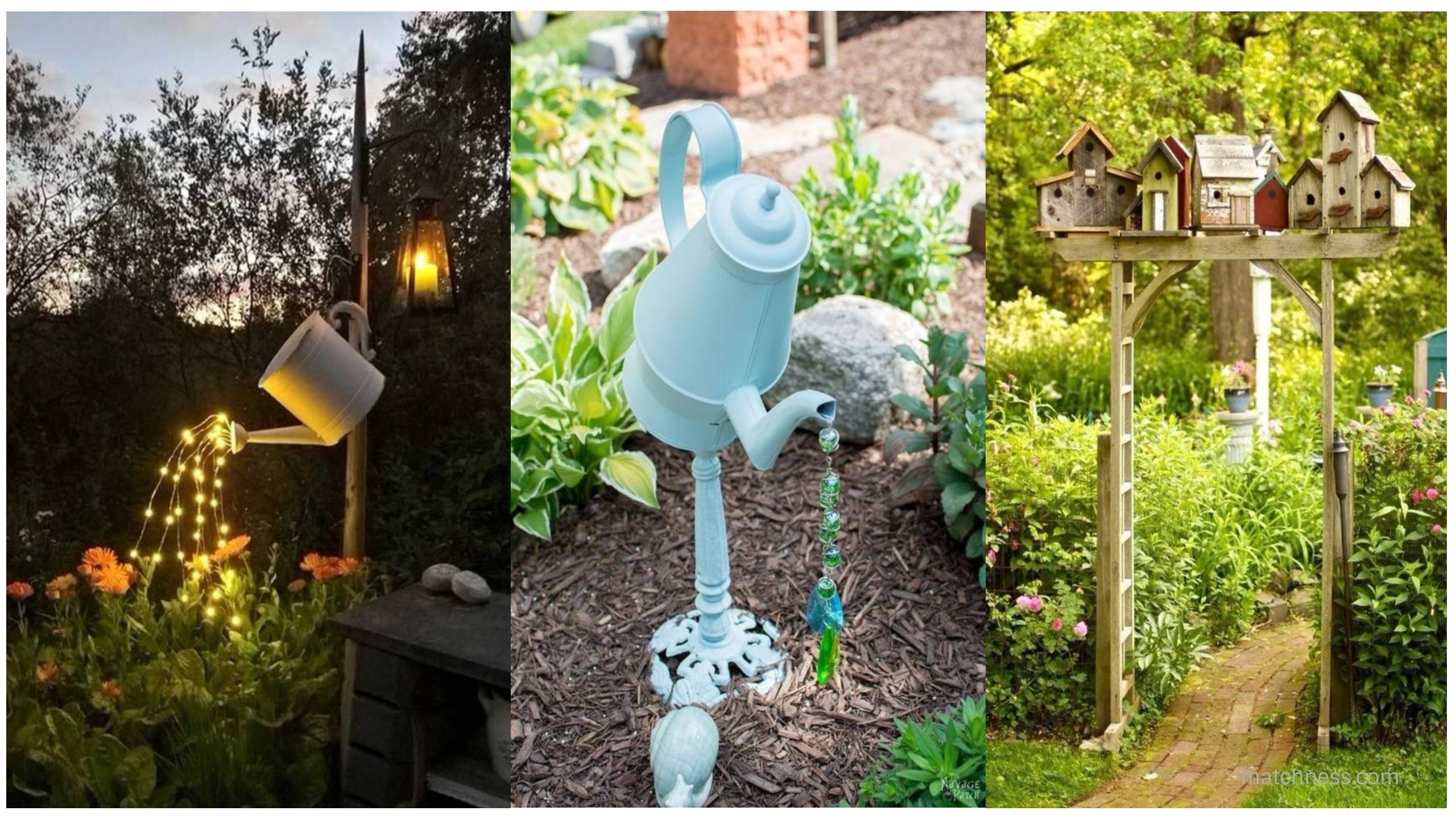 Inspiring Unique Garden Decor Ideas