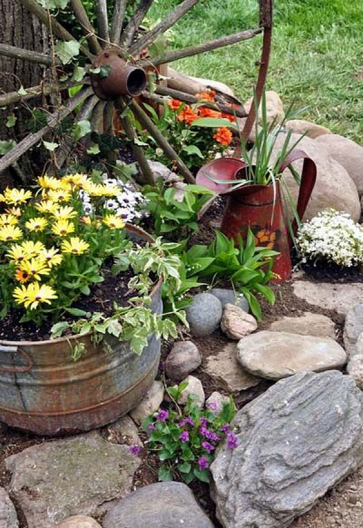 Fascinating Rustic Garden Ideas Cottage Garden