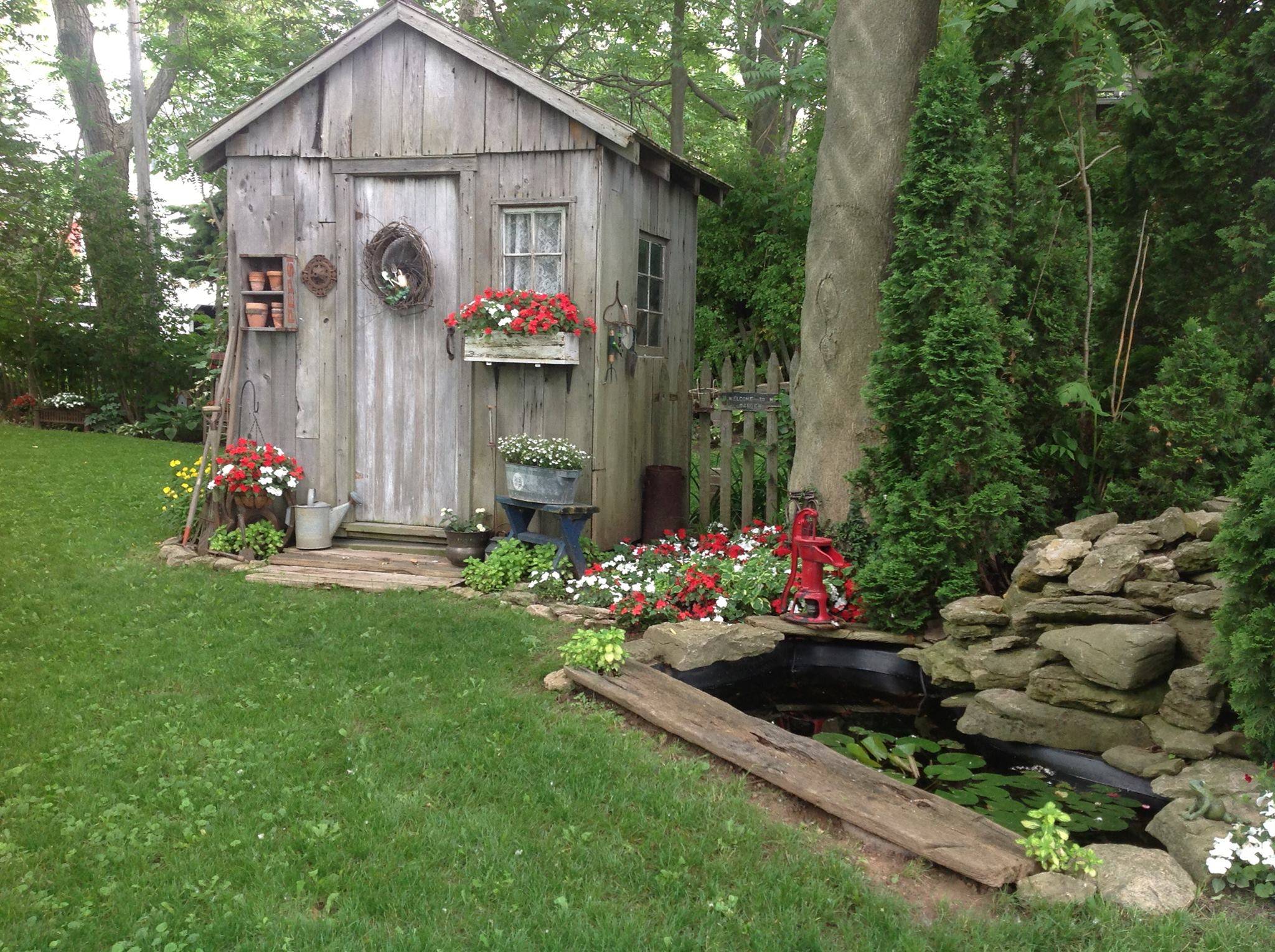 Absolutely Enchanting Garden Shed Hideaways