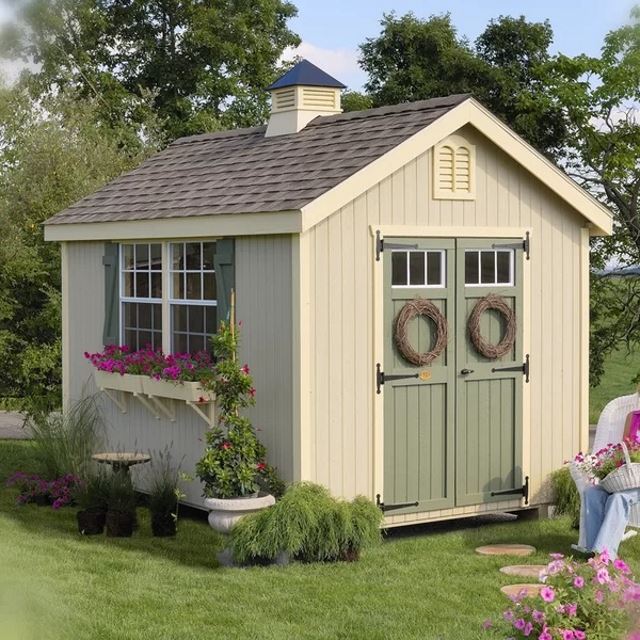 Lovely And Cute Garden Shed Design Ideas