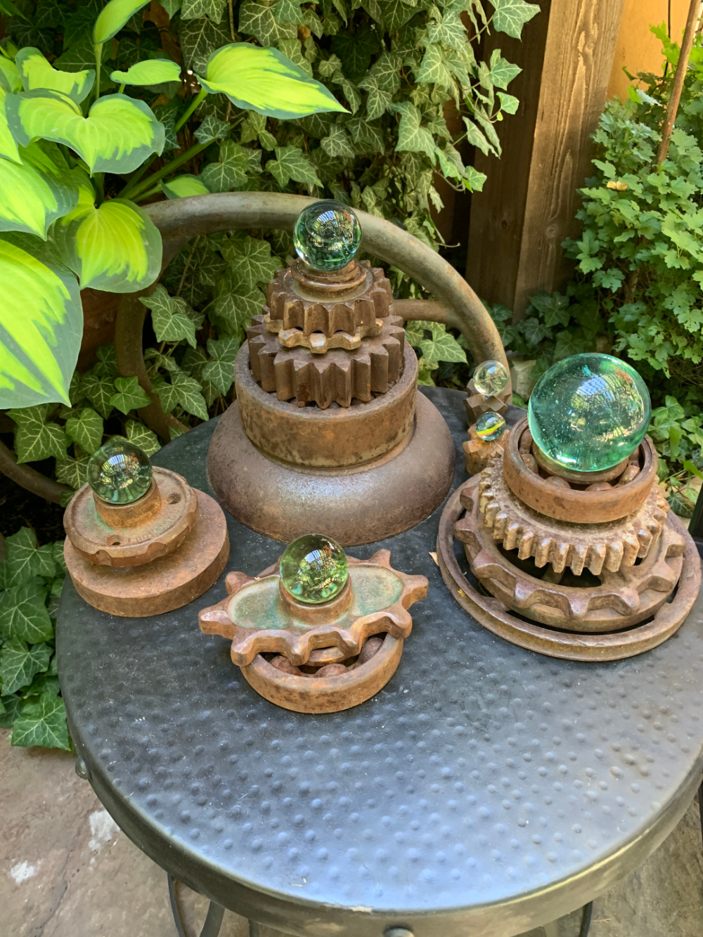 Repurposed Garden Art Ideas