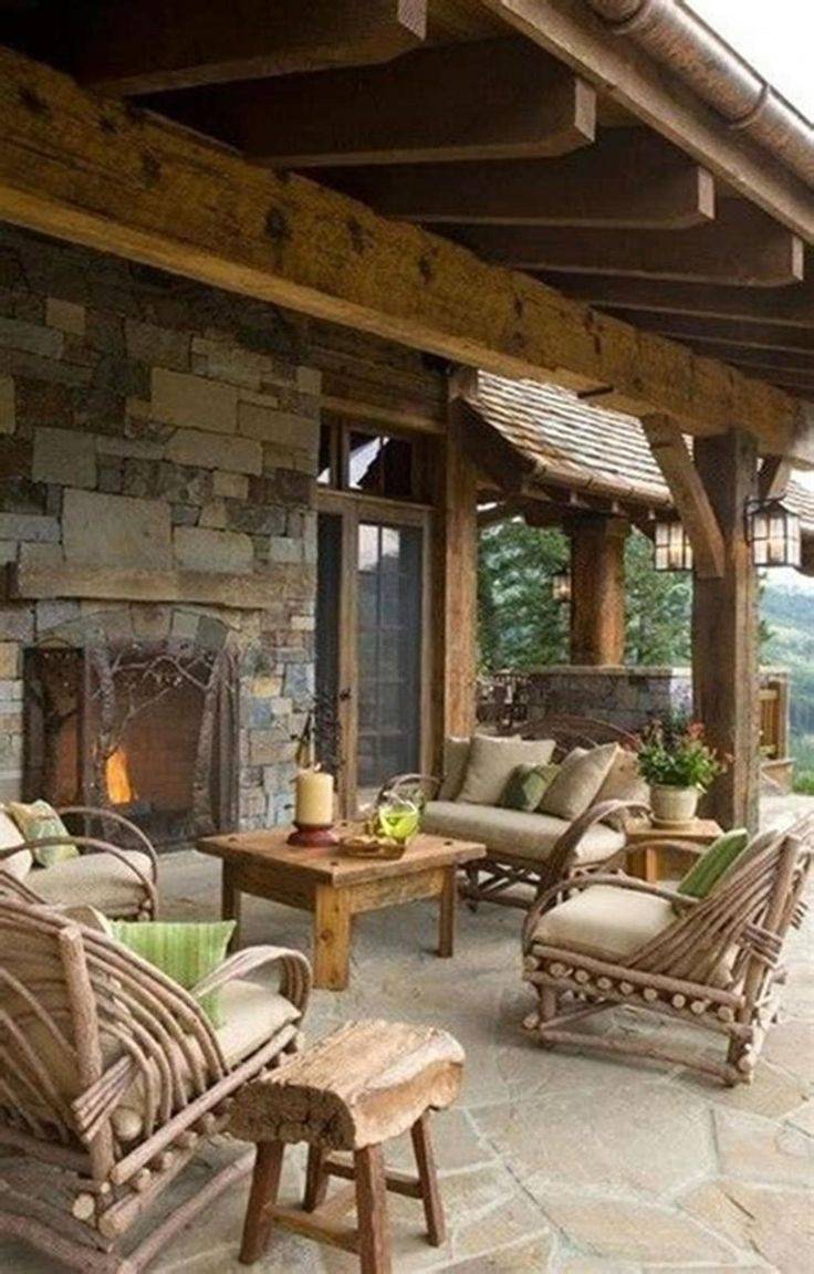 Perfect Rustic Porch Furniture Ideas