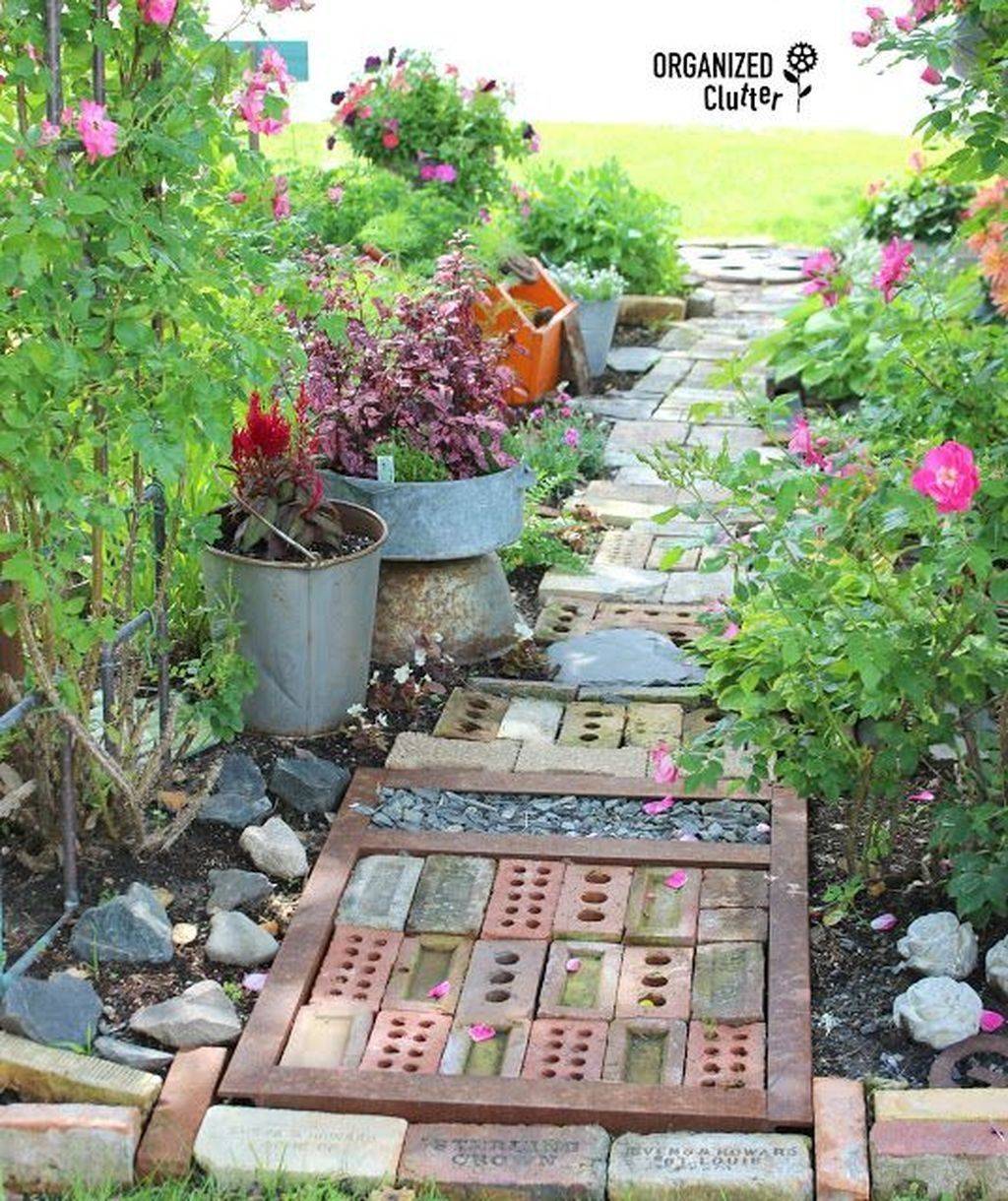 Most Brilliant Garden Junk Repurposed Ideas