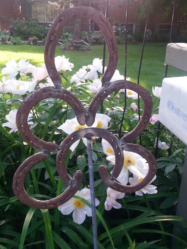 Rusty Metal Garden Decor