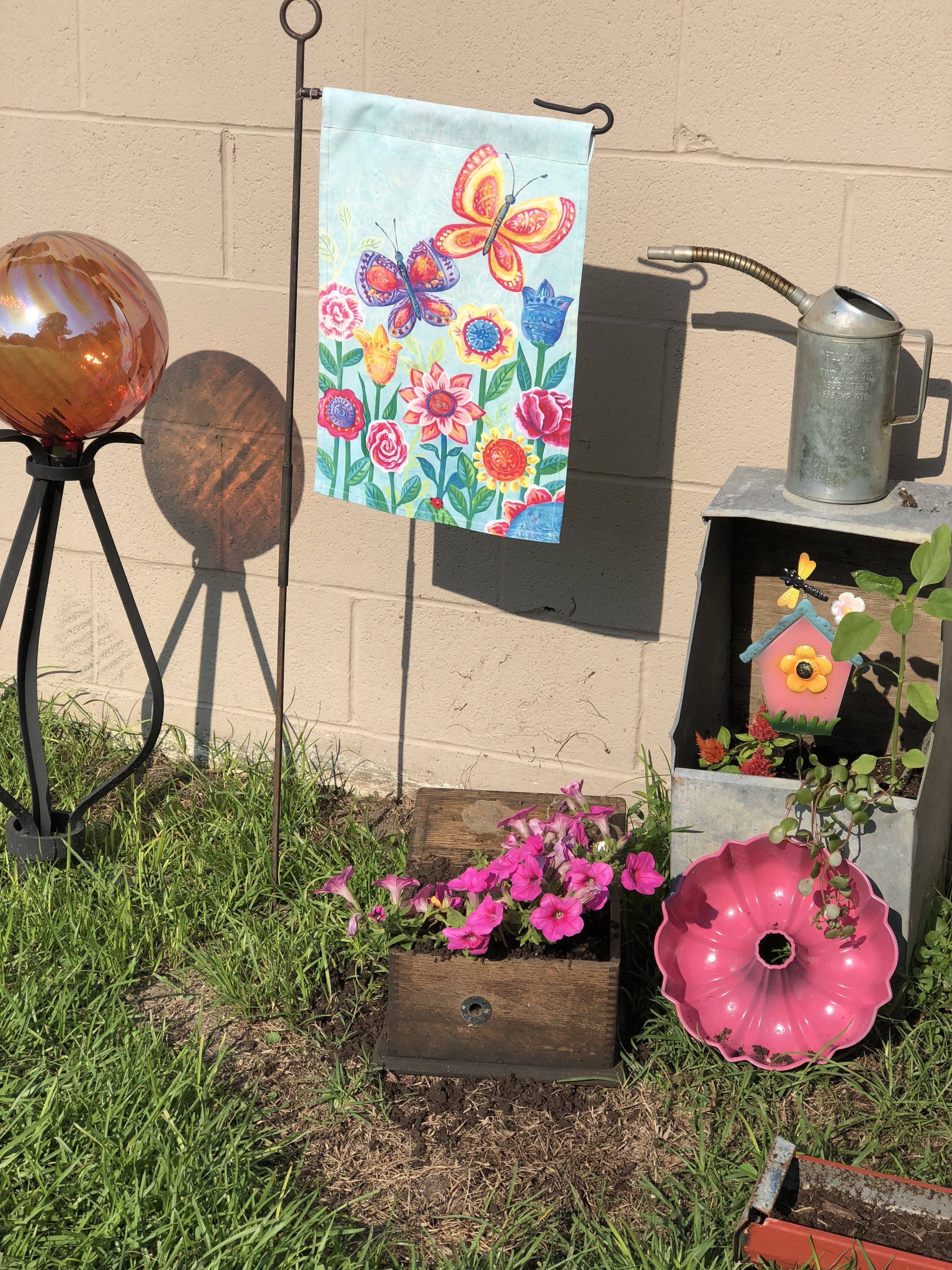 Galvanized Planters