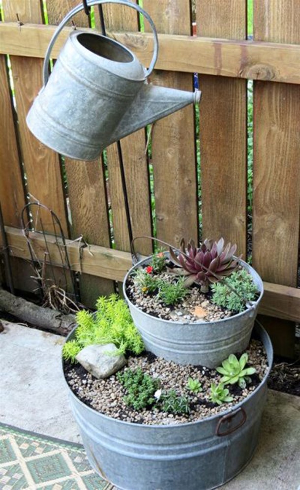 35 Galvanized Garden Ideas To Consider SharonSable