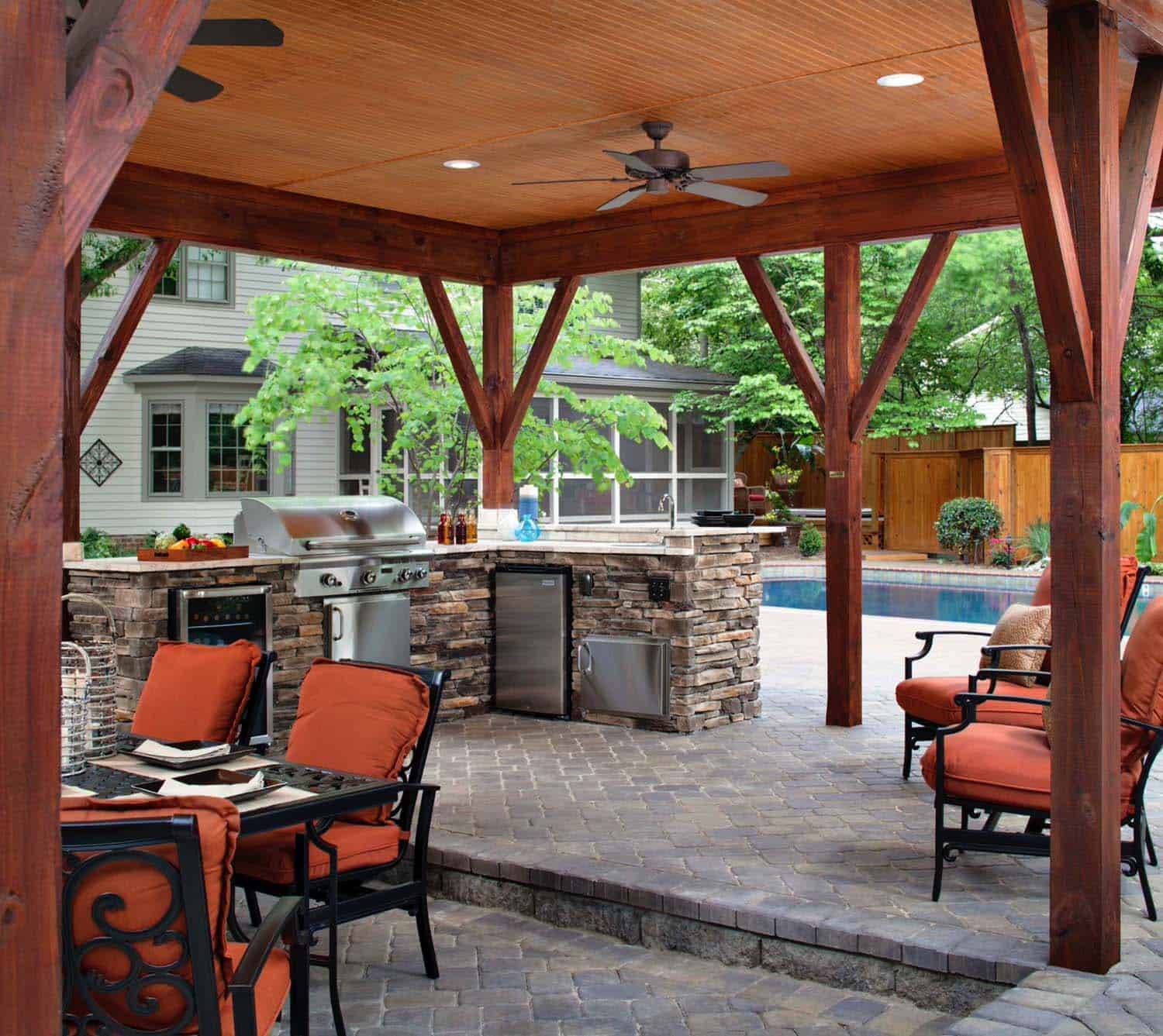 Traditional Outdoor Patio Designs