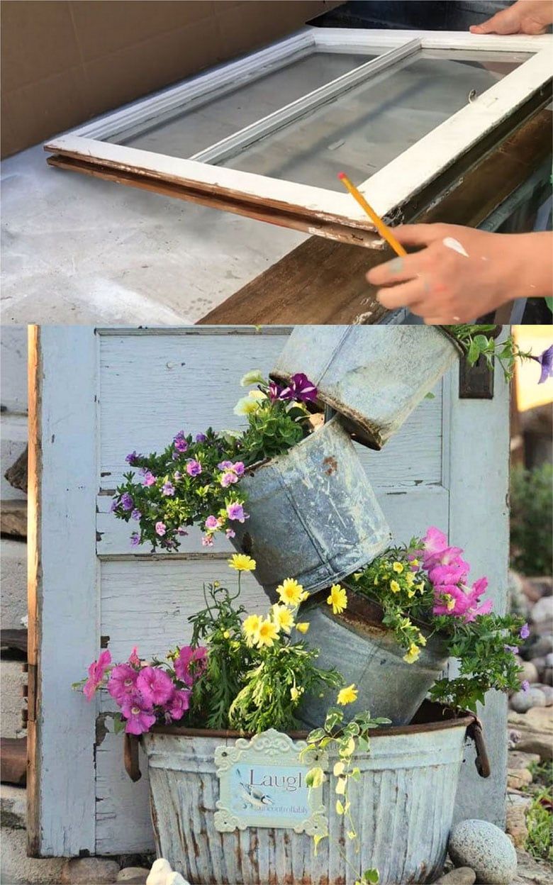 Interesting Diy Rustic Garden Decor Ideas