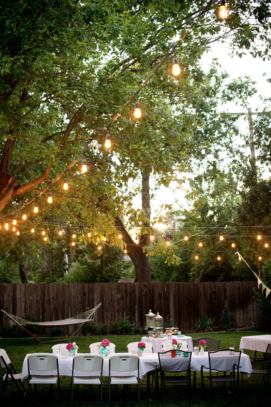 Outdoor Picnic Party Rentals Decor