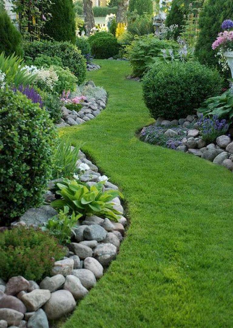 Beautiful Backyard Garden Path