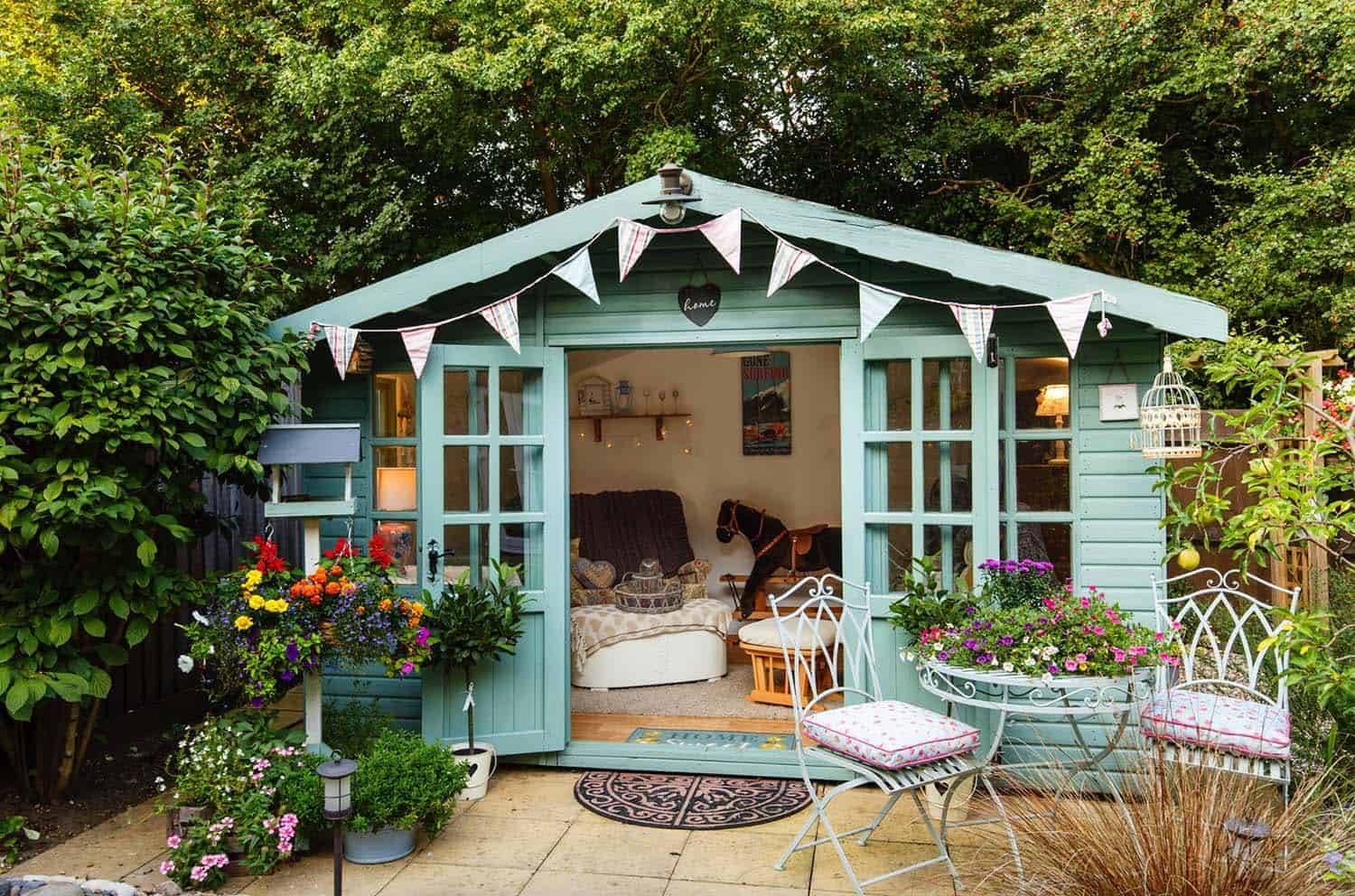 The Ultimate Outdoor Oasis Rustic Shed