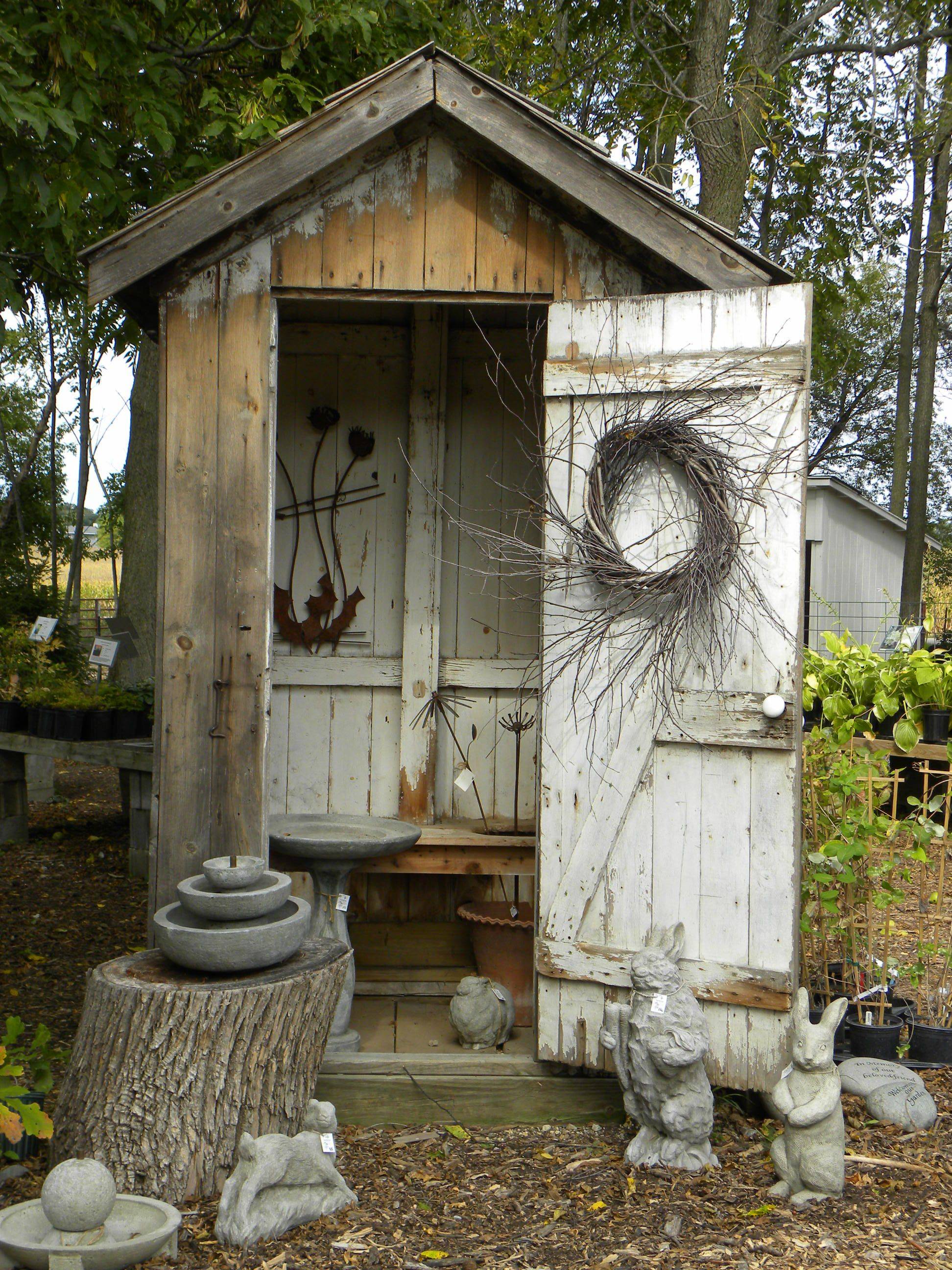 Lady Says Shed Decor Rustic Shed Shed Design