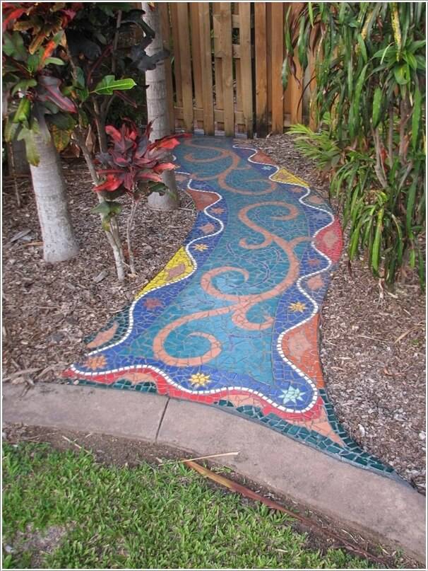 Wonderfull Diy Garden Mosaics Projects