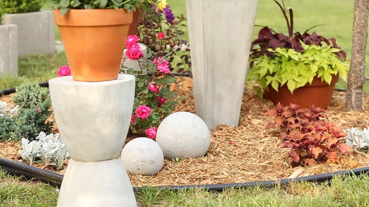 Concrete Garden Orbs
