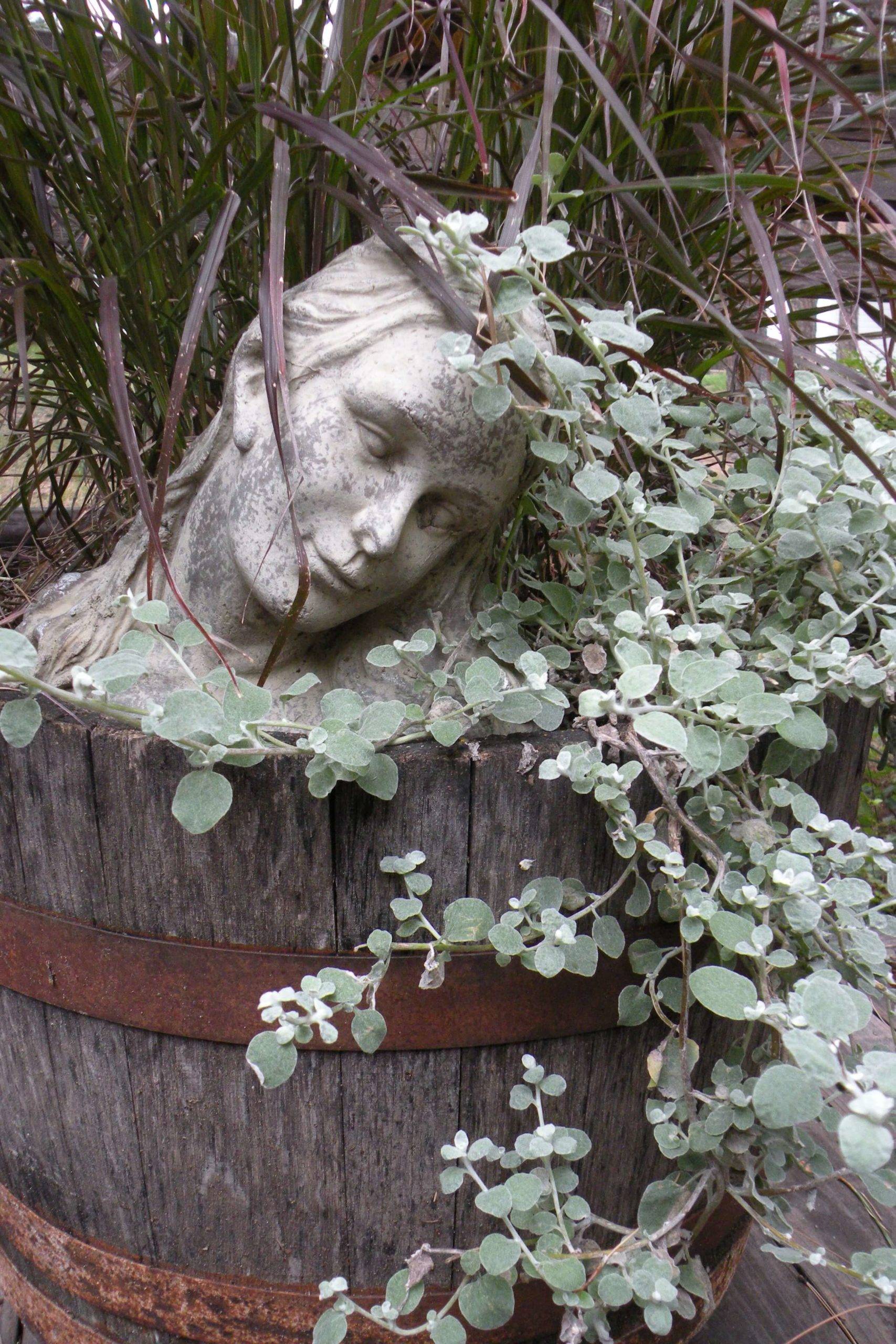 Concrete Garden Orbs