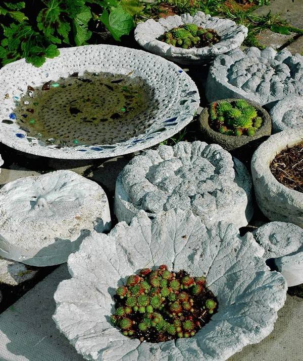 Diy Concrete Garden Ornaments