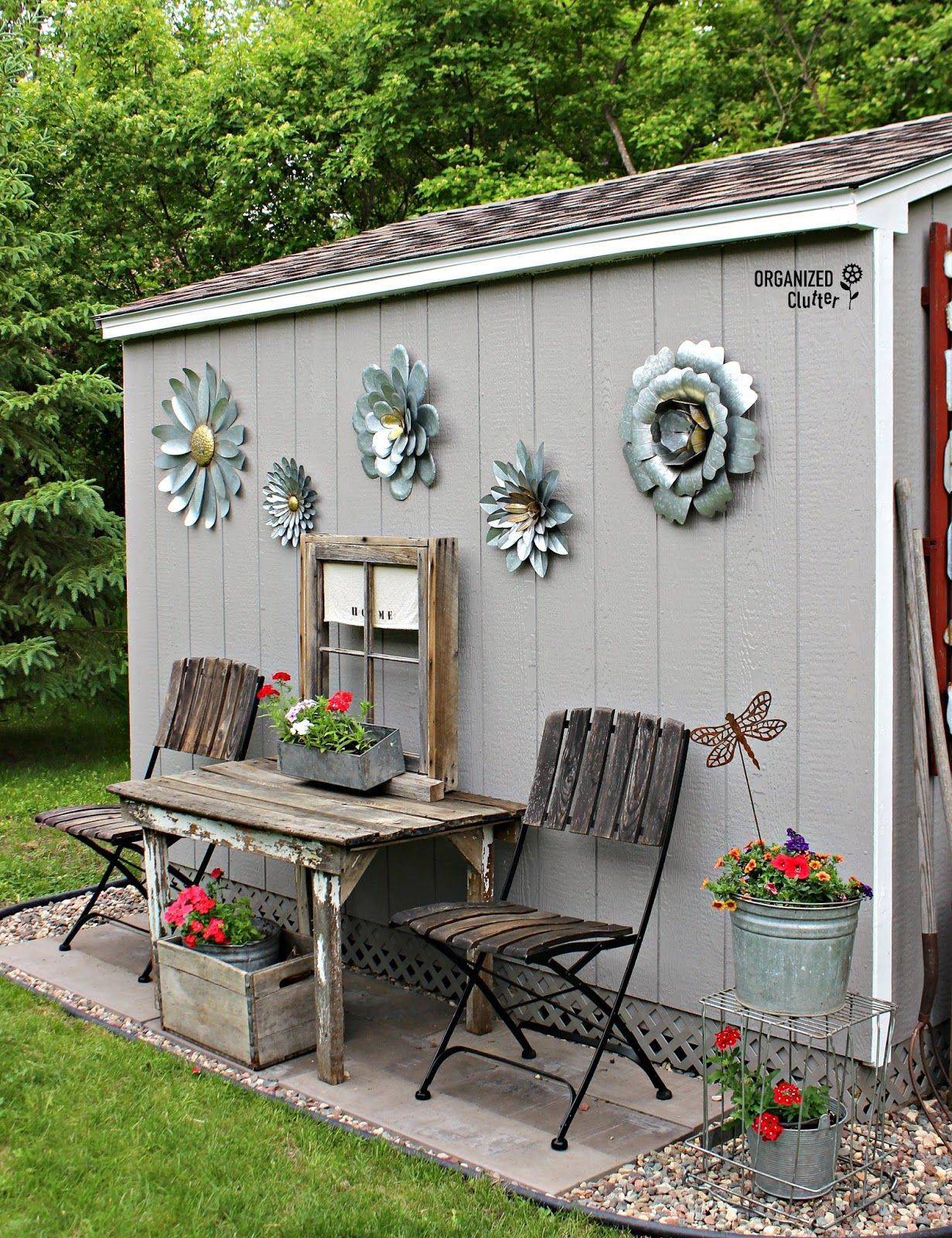 Most Brilliant Garden Junk Repurposed Ideas