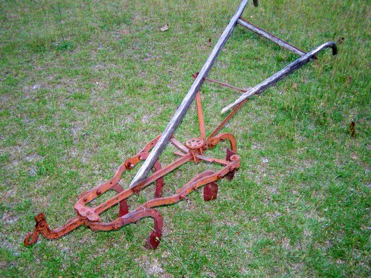 Vintage Plow Decor