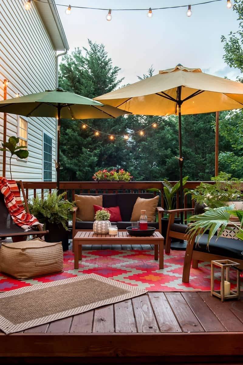 Easy Outdoor Patio Decorating Ideas Design Improvised