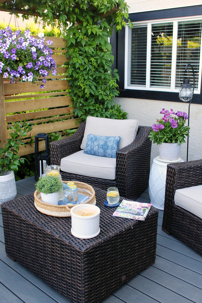 Colorful Outdoor Patio