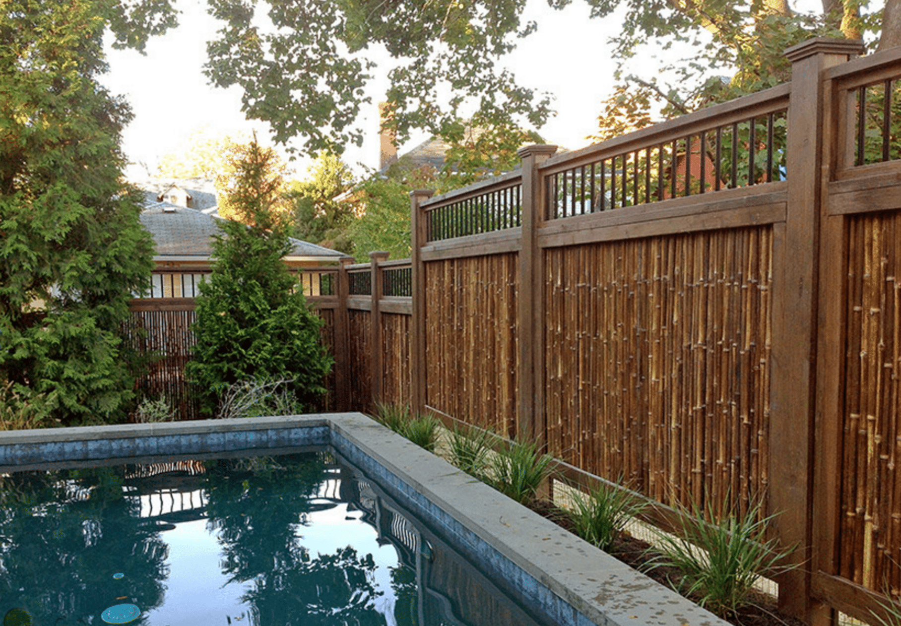 Simple Bamboo Fence Ideas