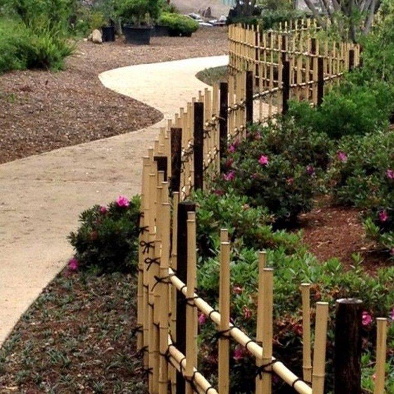 Bamboo Garden Fencing
