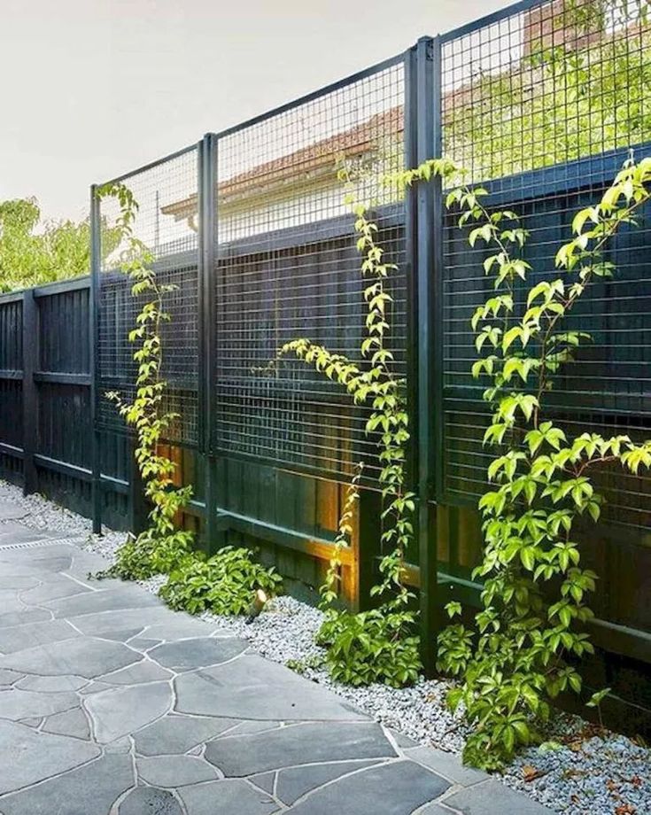 Unique Garden Fence Decorating Ideas