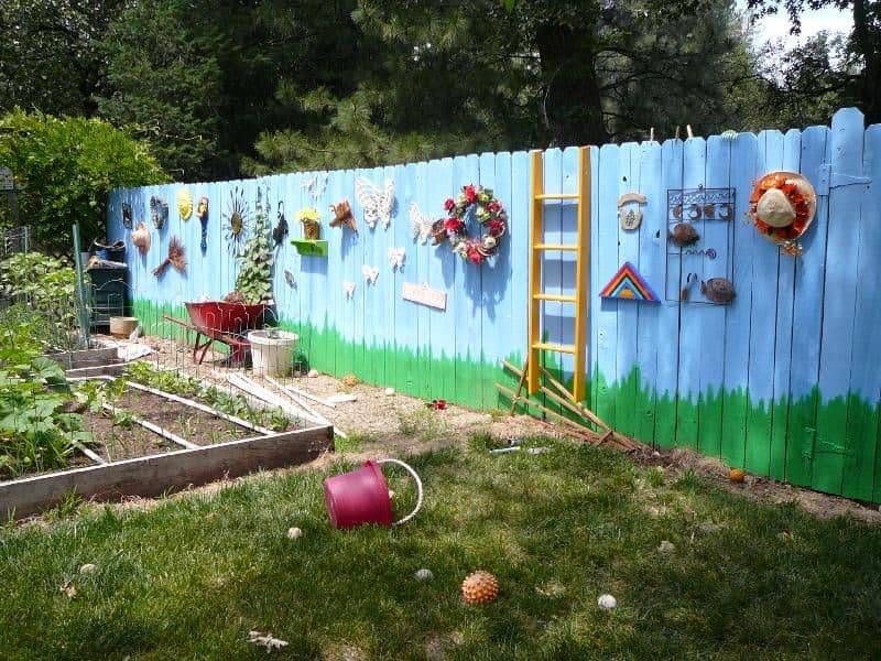 Stunning Fence Painting Designs