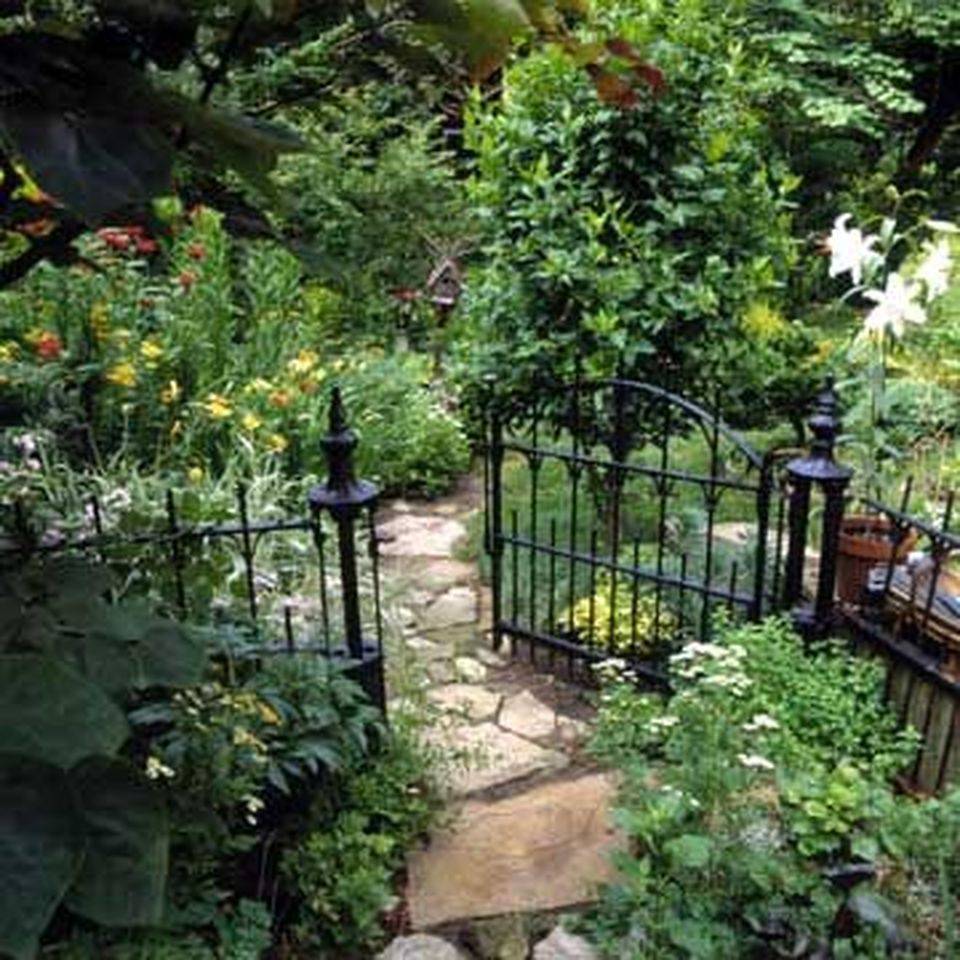 Amazing Garden Gates And Fence Design Ideas Wooden Garden Gate