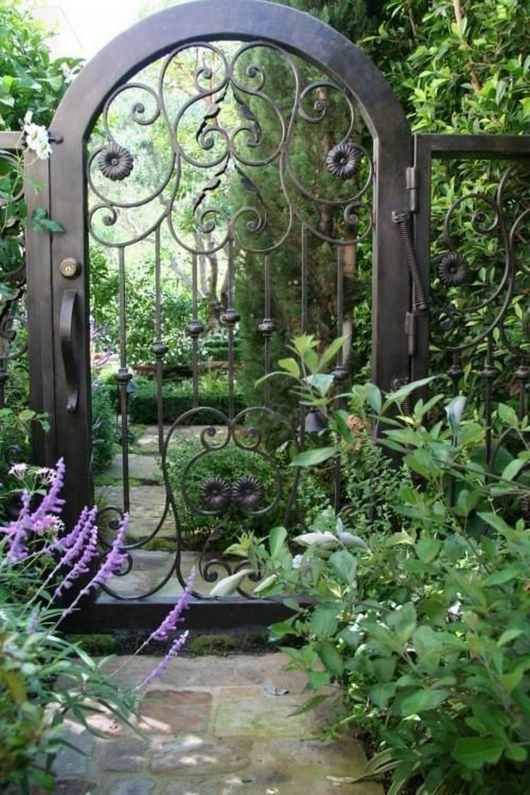Amazing Rustic Garden Gates Design Ideas Page