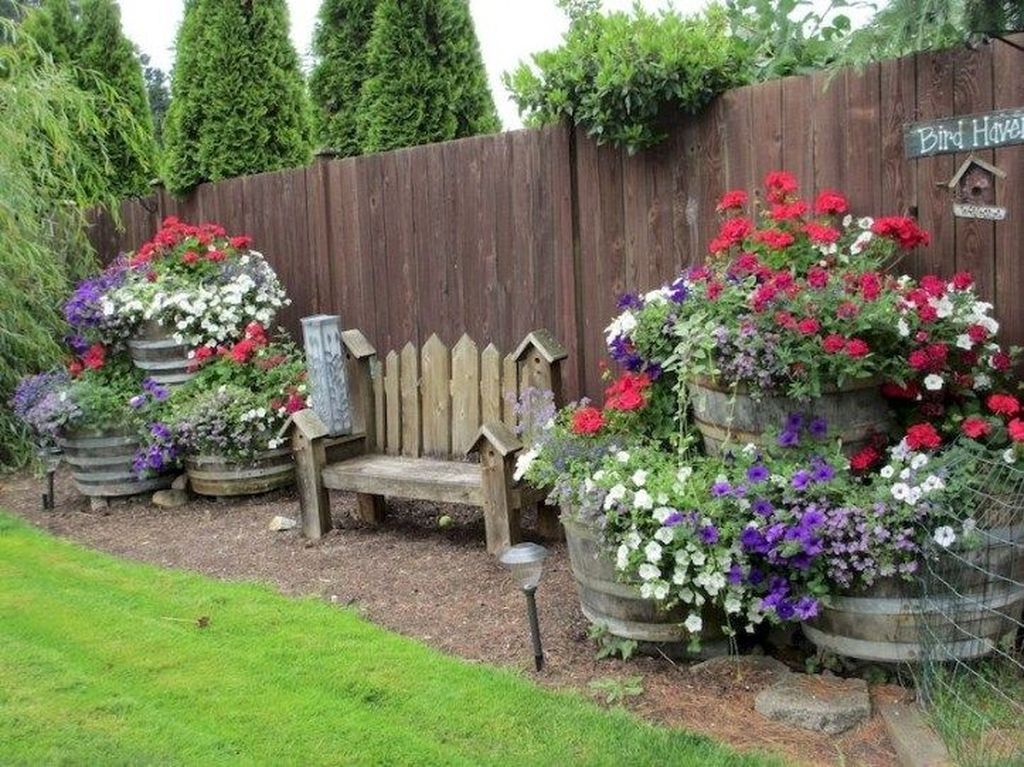 Best Wonderful Rustic Garden Decorations And Ideas Rustic Garden