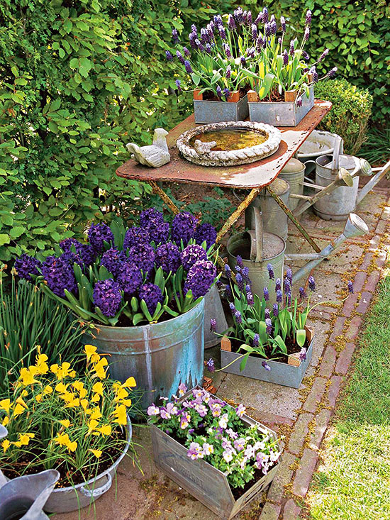 Rustic Flower Garden Ideas Native Design Cute Homes