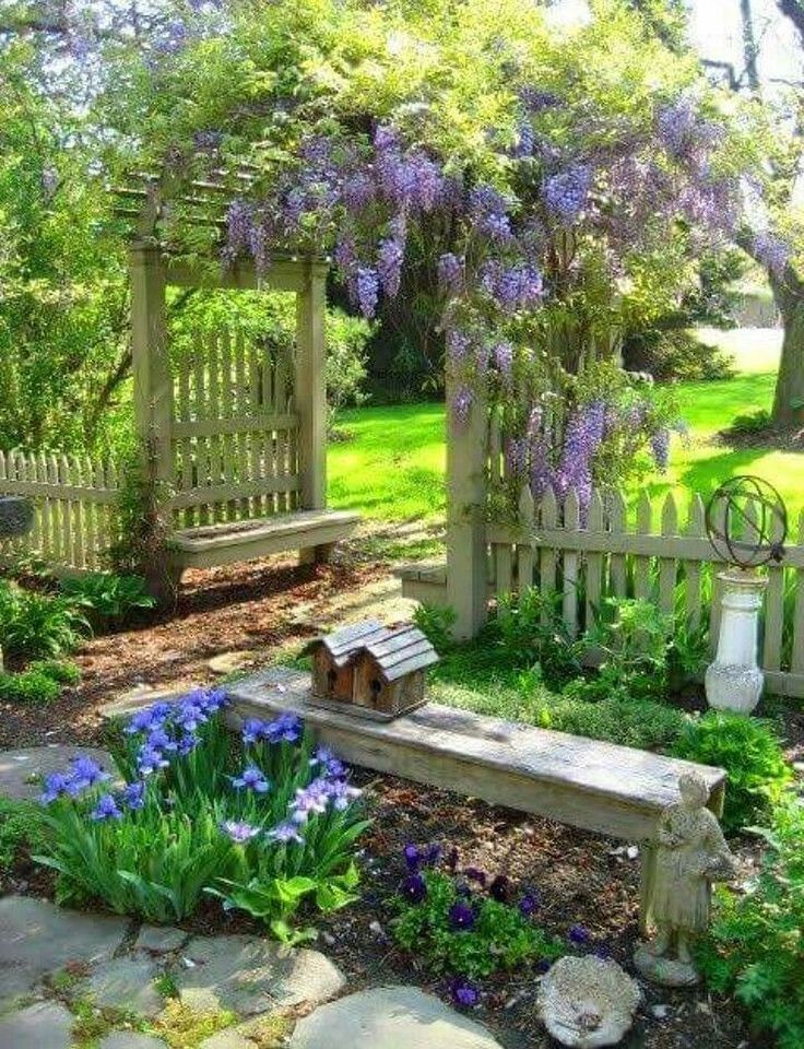 Rustic Flower Gardens Landscaping Ideas Houz Buzz
