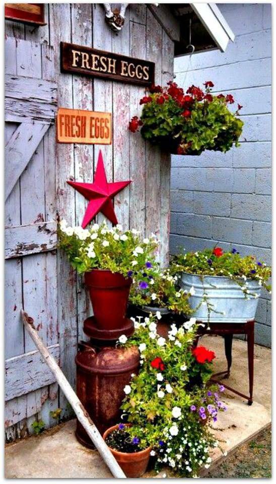 Cute Corner Flower Garden
