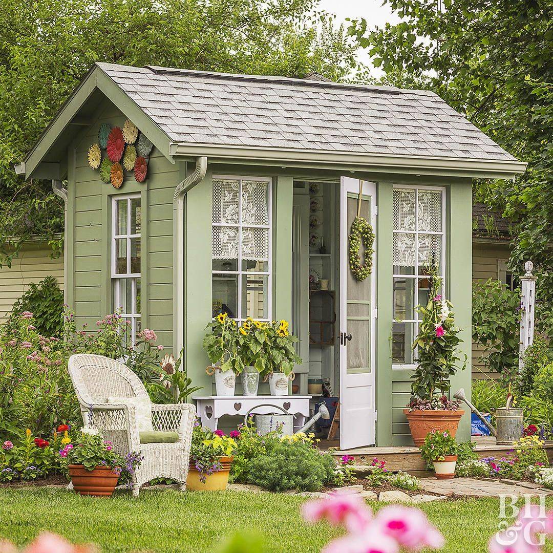 Cottage Garden Shed Ideas