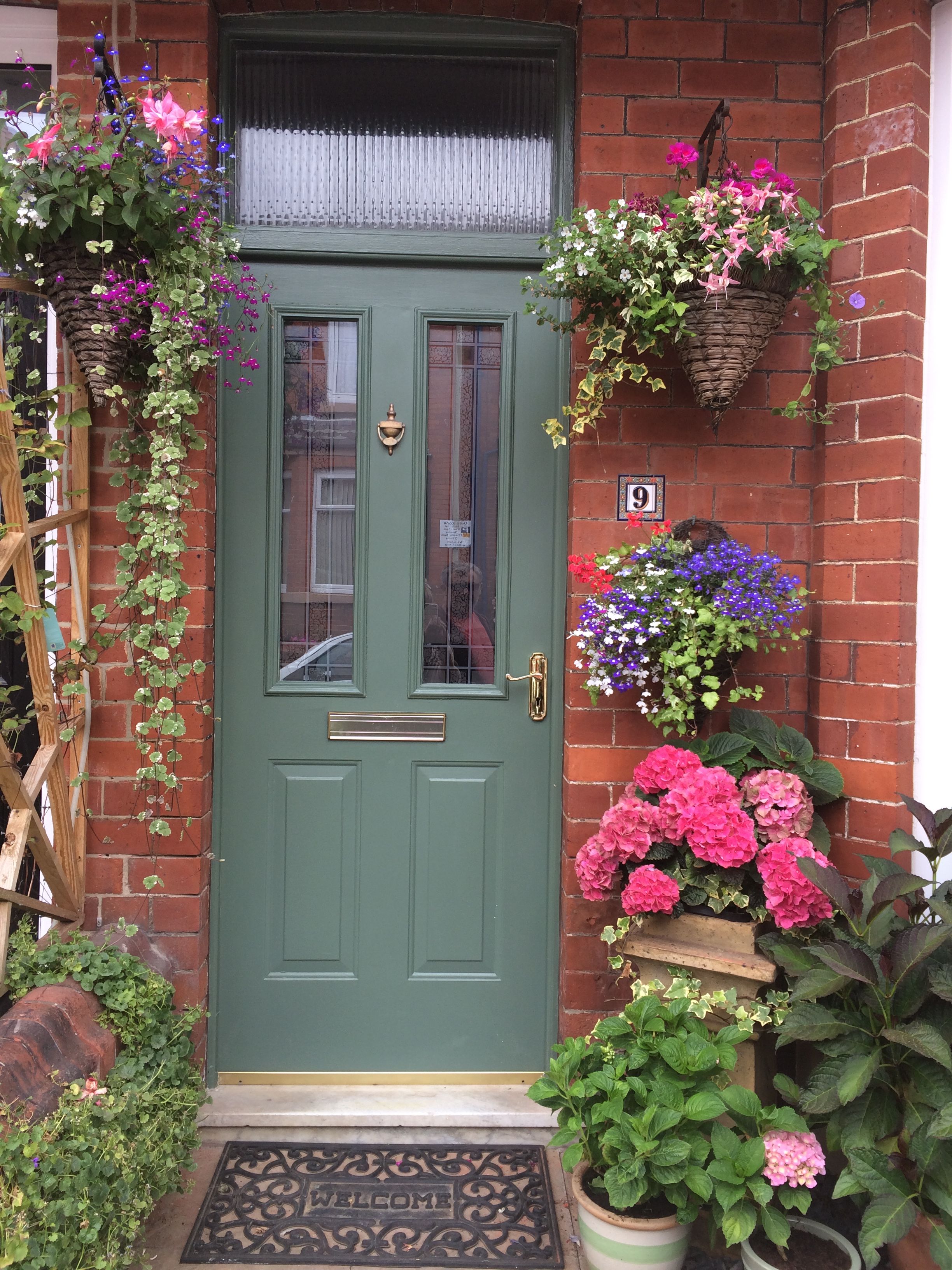 Lovely Door Outdoor Decor