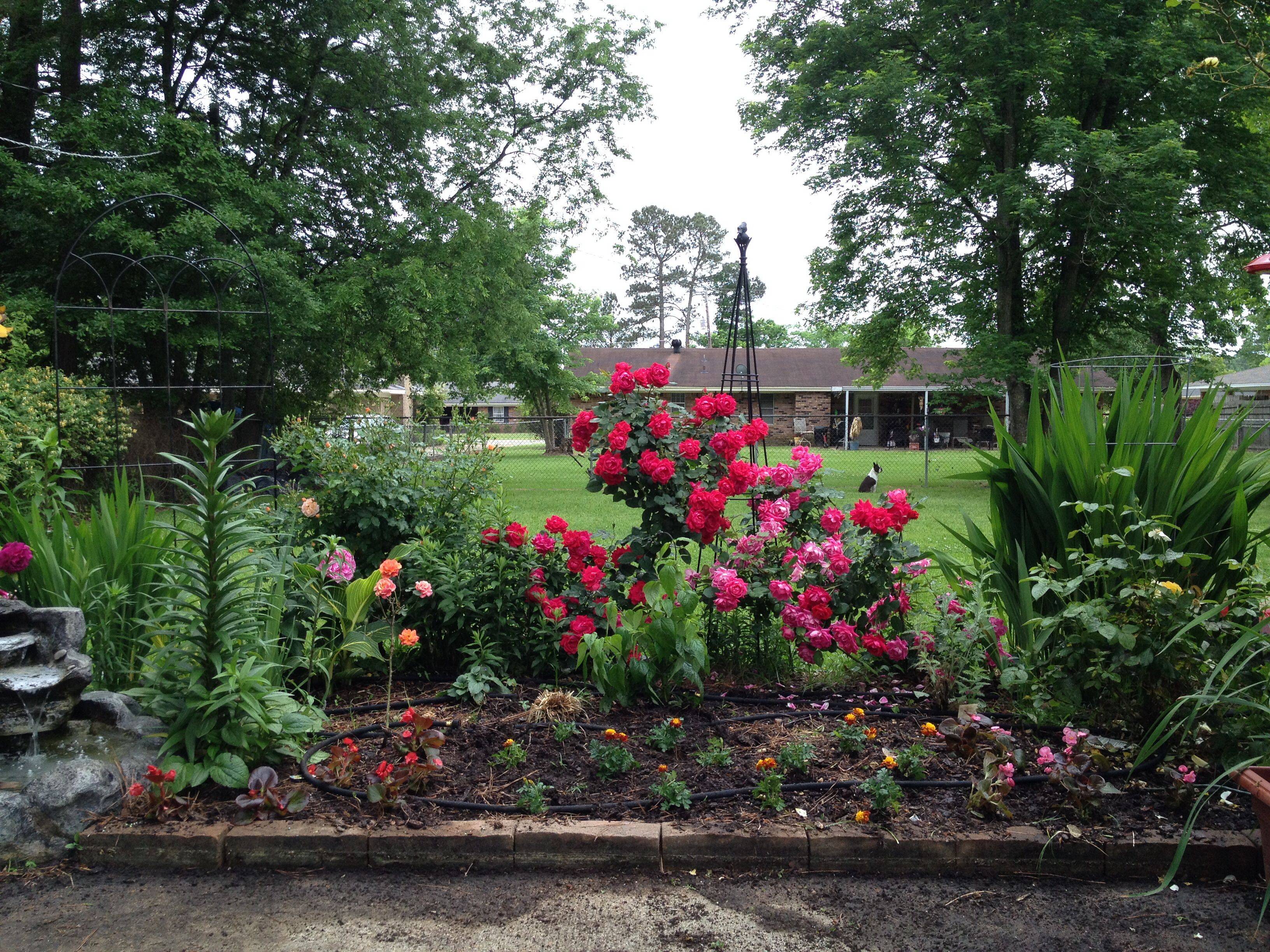 Lovely Flower Beds Design Ideas