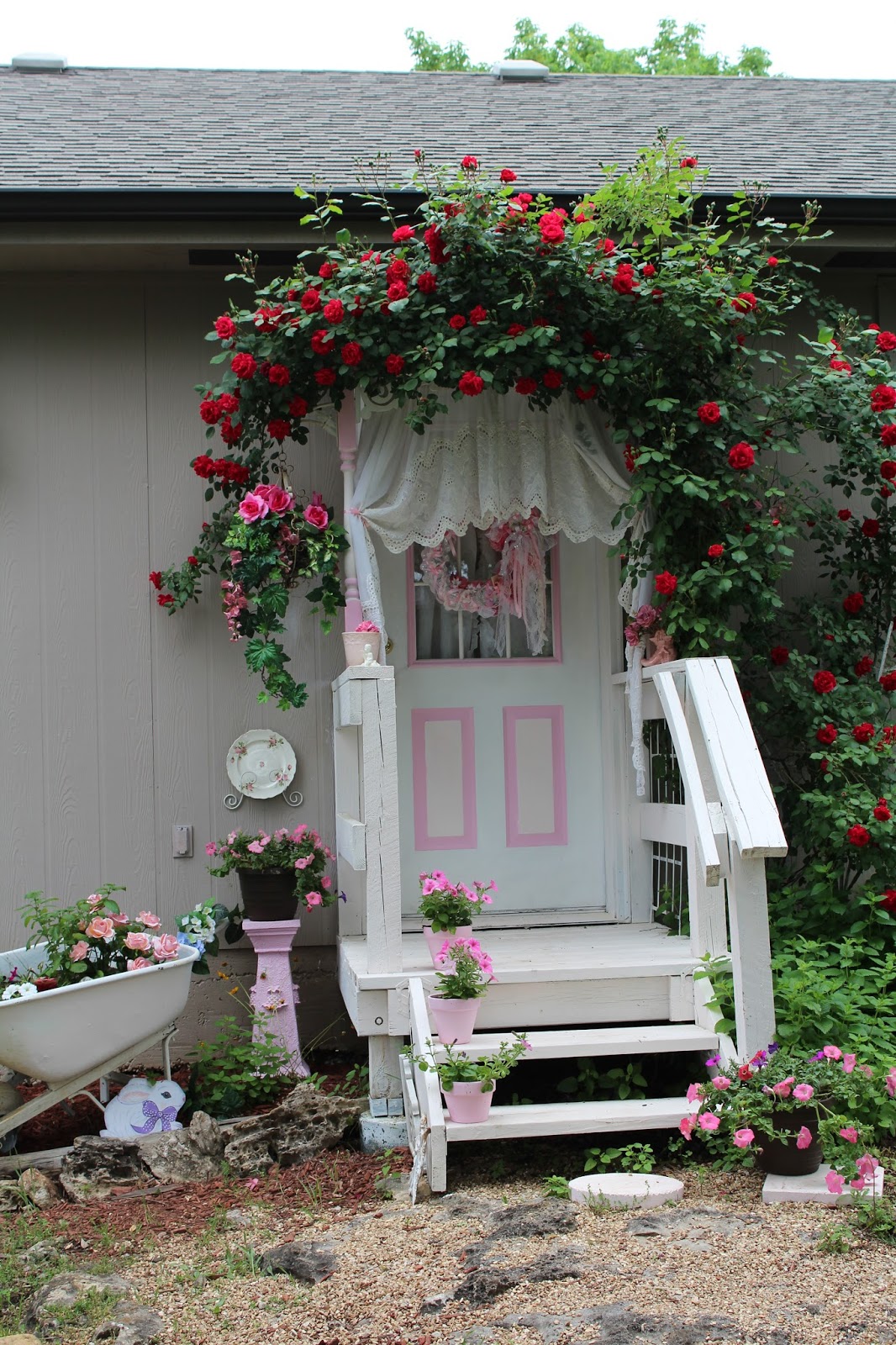 The Shabby Chic Shed Backyard