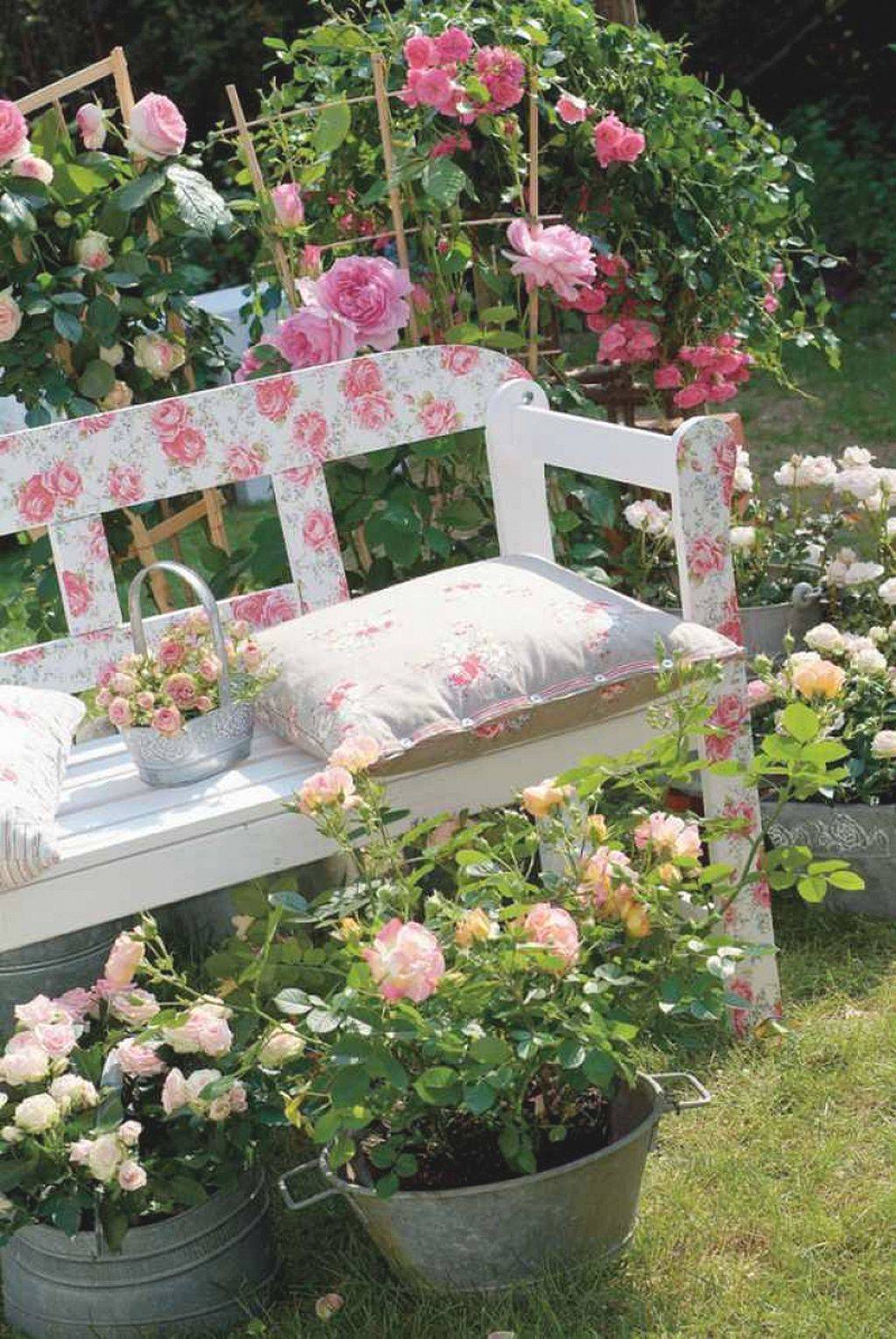 Shabby Chic Bohemian Garden Ideas Gardens